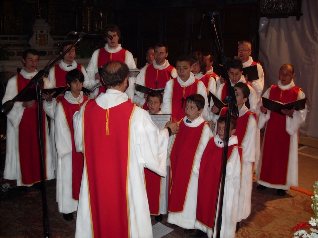 Messe de Pâques à la Cathédrale Saint Jean-Baptiste.