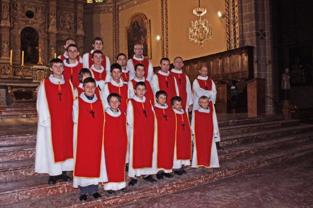 Messe à Notre Dame la Réal, dimanche 6 décembre 2009