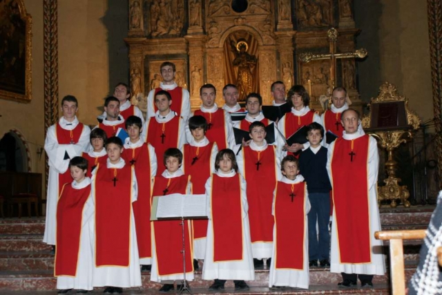 Messe de la nativité à la cathédrale.